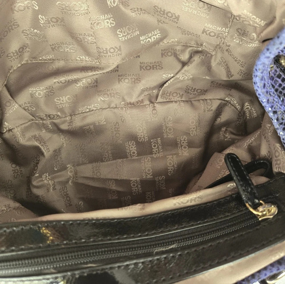 Purple Michael Kors Satchel EUC - Picture 12 of 14